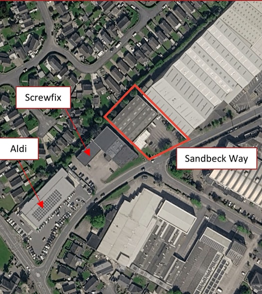 Sandbeck Lane, Wetherby for lease - Aerial - Image 2 of 2