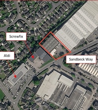 Sandbeck Lane, Wetherby, WYK - Aérien  Vue de la carte