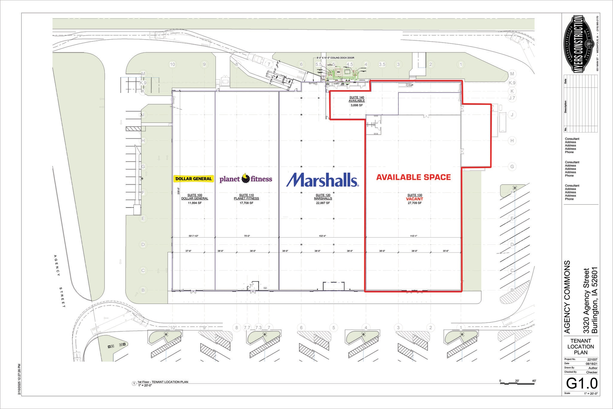 3320 Agency St, Burlington, IA for lease Site Plan- Image 1 of 1