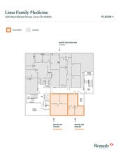 825 W Market St, Lima, OH for lease Floor Plan- Image 1 of 4