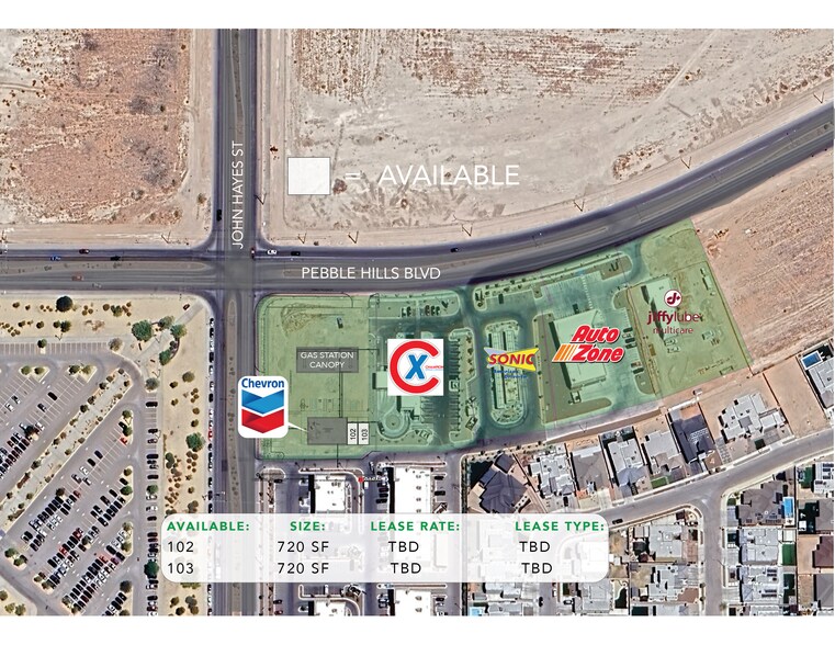 14500 Pebble Hills blvd, El Paso, TX à louer - Photo du bâtiment - Image 2 de 8