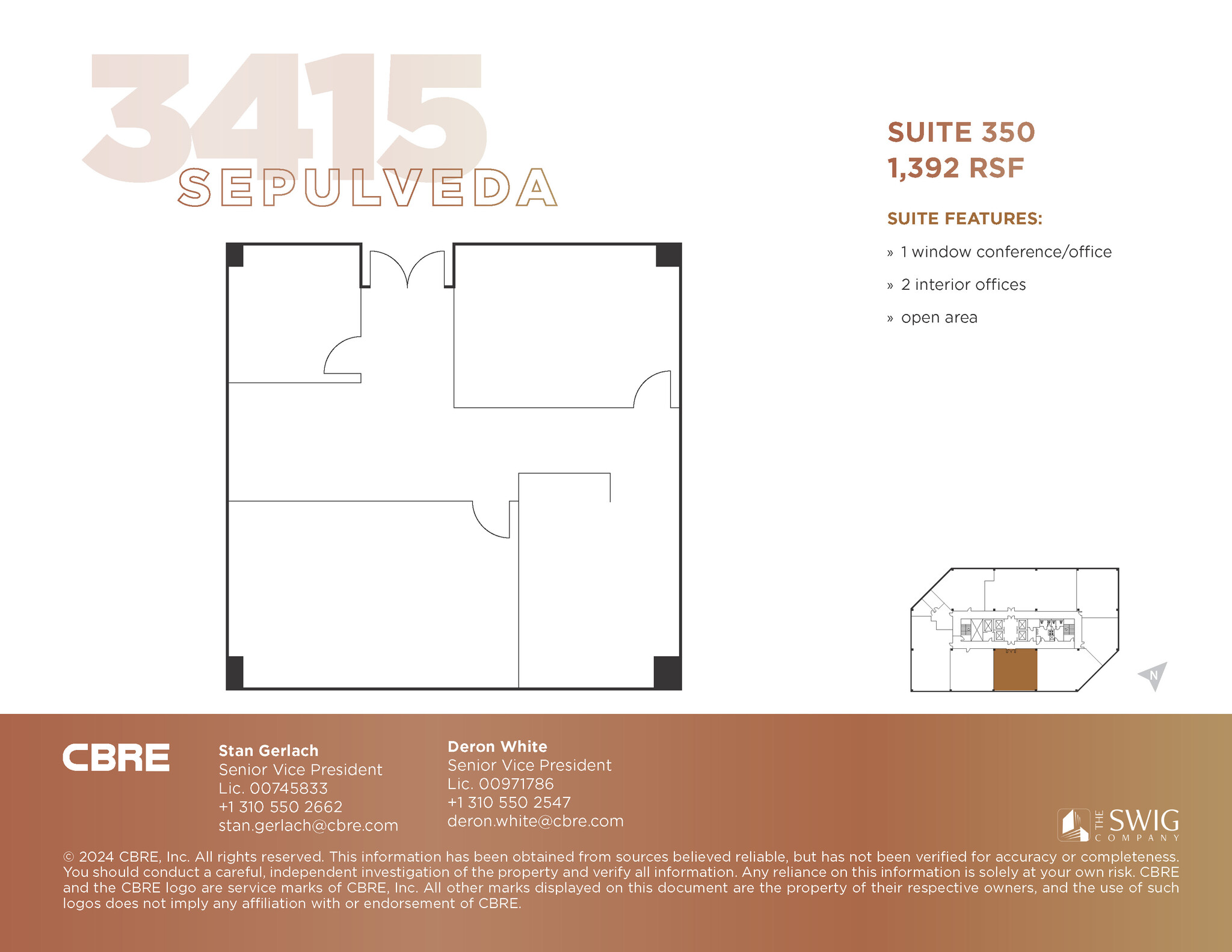 3415 S Sepulveda Blvd, Los Angeles, CA for lease Floor Plan- Image 1 of 1