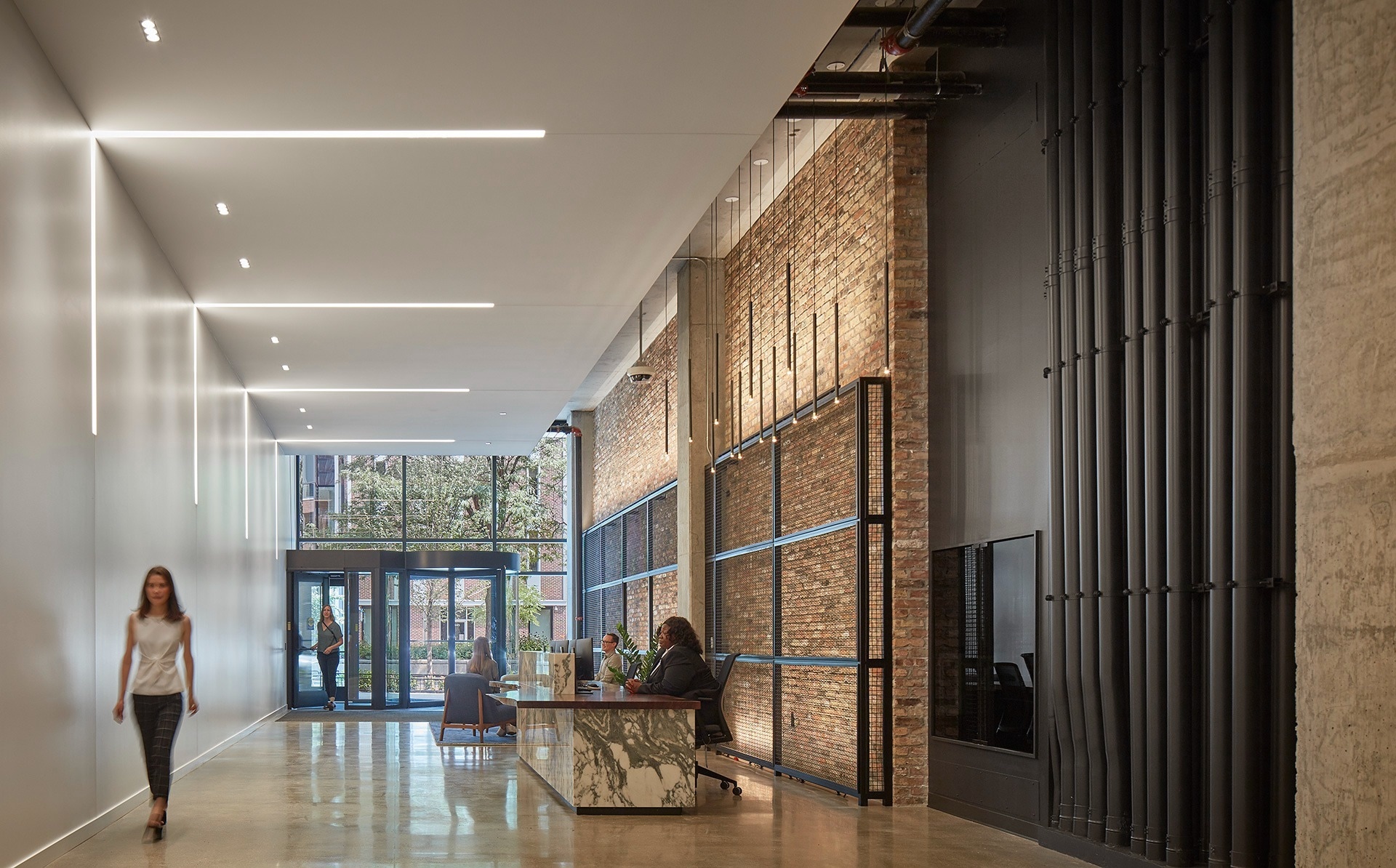 448 N LaSalle Dr, Chicago, IL for lease Lobby- Image 1 of 6