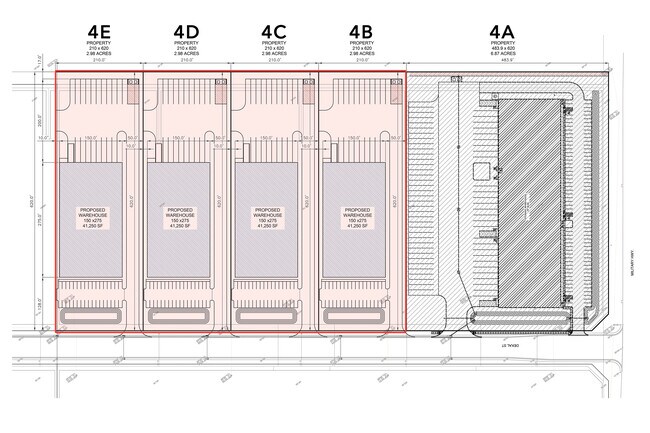 Plus de détails pour 890 E Military Hwy, Pharr, TX - Terrain à vendre