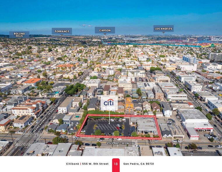 556 W 9th St, San Pedro, CA à vendre - Photo du bâtiment - Image 2 de 5