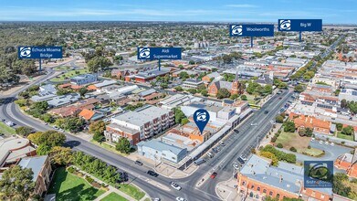 286 Hare St, Echuca, VIC - Aérien  Vue de la carte