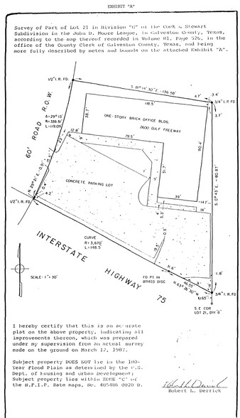 2600 Gulf Fwy, La Marque, TX à vendre - Plan cadastral - Image 2 de 9