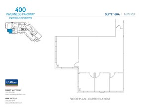 400 Inverness Pky, Englewood, CO à louer Plan d’étage- Image 1 de 1