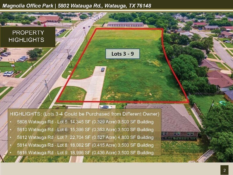 5802 Watauga Rd, Watauga, TX à vendre - Photo du bâtiment - Image 2 de 13