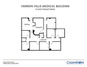 6 E Phillip Rd, Vernon Hills, IL for lease Floor Plan- Image 1 of 1