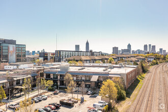 1000 Marietta St NW, Atlanta, GA - AERIAL  map view