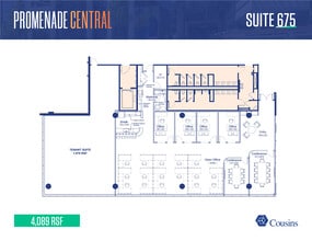 1200 Peachtree St NE, Atlanta, GA à louer Plan d’étage- Image 1 de 1