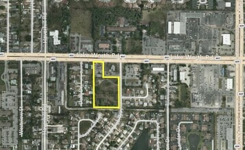 4840 Lake Worth Rd, Greenacres, FL - AERIAL map view
