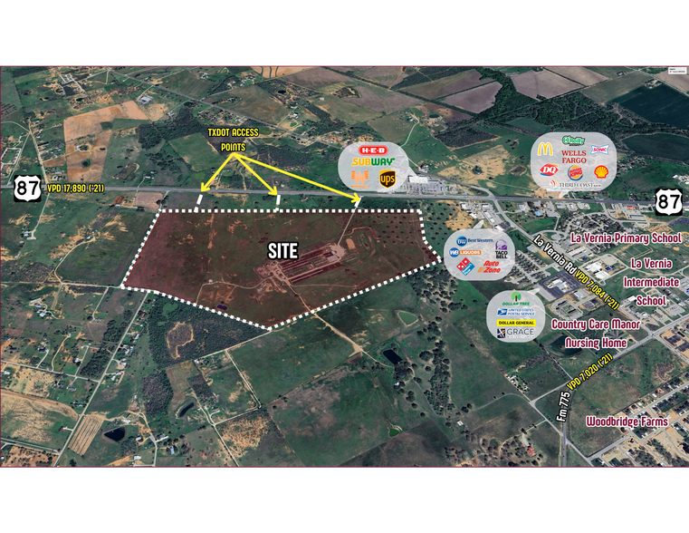 Highway 87, La Vernia, TX à vendre - Photo du bâtiment - Image 2 de 4