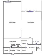 8360 Camino Santa Fe, San Diego, CA for lease Floor Plan- Image 1 of 1