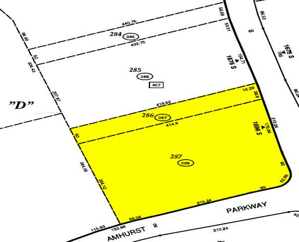 1696 S Lakeside Dr, Waukegan, IL for sale - Plat Map - Image 1 of 1