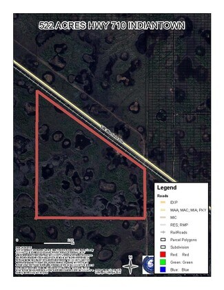 Plus de détails pour 11500 Warfield blvd, Indiantown, FL - Terrain à vendre