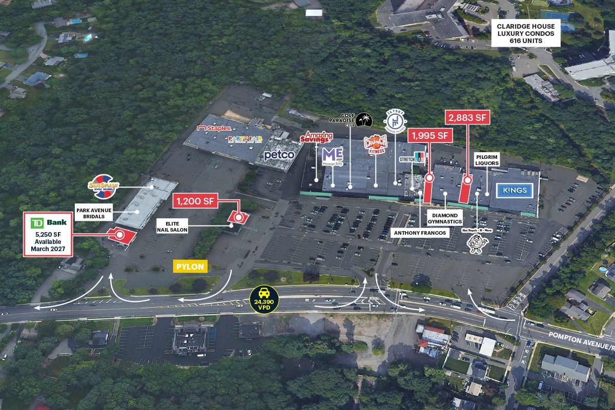 265-345 Pompton Ave, Verona, NJ for lease Primary Photo- Image 1 of 6