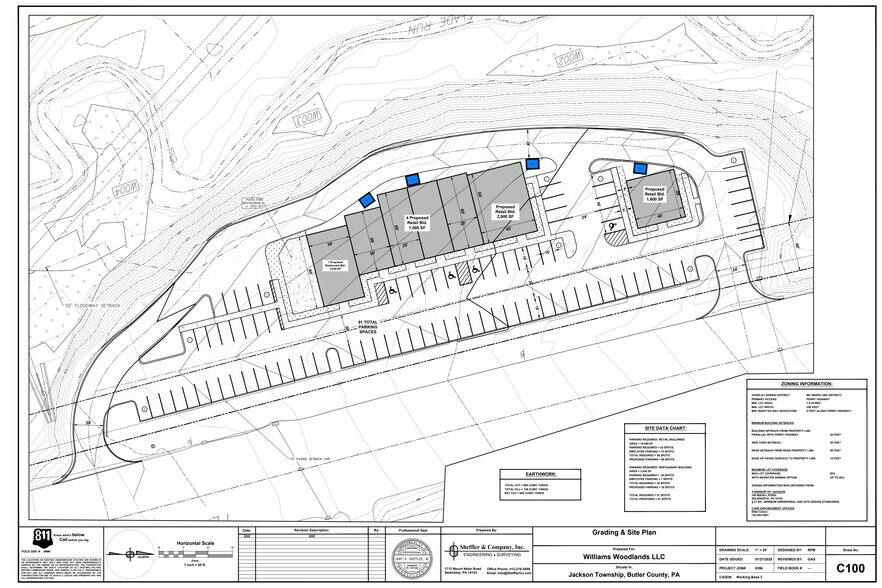 No Address Prov Route 19 North, Zelienople, PA for sale - Site Plan - Image 3 of 10