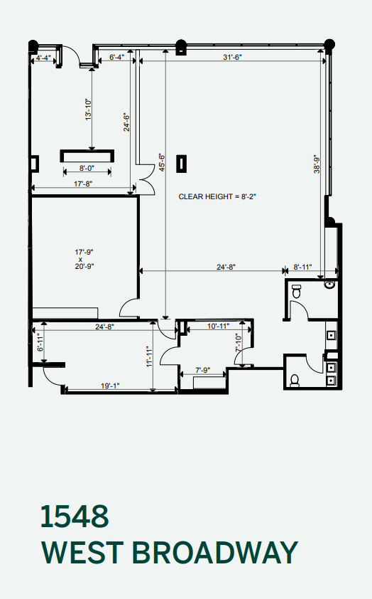 1508 Broadway W, Vancouver, BC à louer Plan d  tage- Image 1 de 1