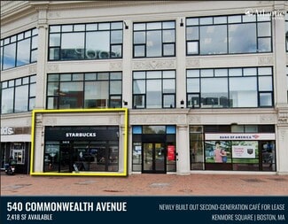 More details for 540 Commonwealth Ave, Boston, MA - Retail for Lease