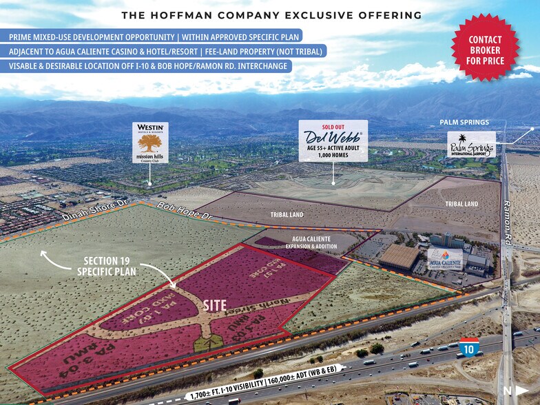 Ca I-10, Rancho Mirage, CA à vendre - Aérien - Image 2 de 7