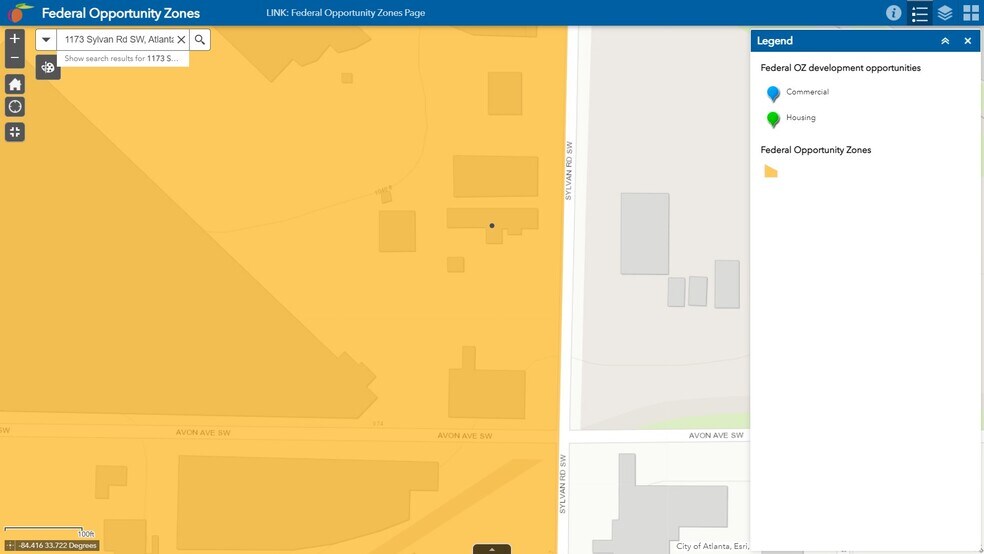 1195 Sylvan Rd SW, Atlanta, GA à vendre - Photo du bâtiment - Image 2 de 5