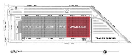 18901 Snow Rd, Brook Park, OH à louer Plan de site- Image 1 de 1