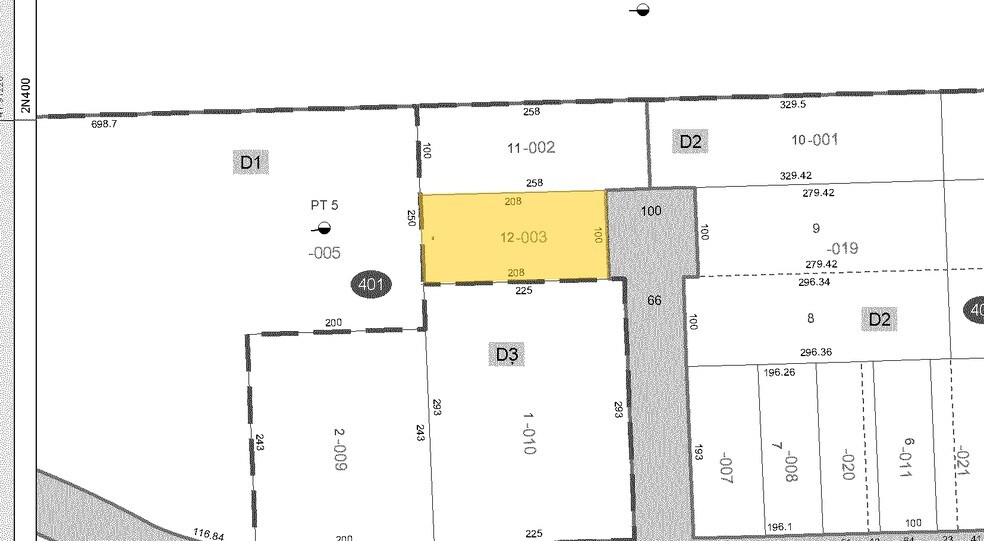 824 Kay Ave, Addison, IL à louer - Plan cadastral - Image 2 de 2