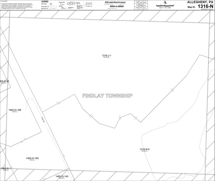 110 S Campus Dr, Imperial, PA à louer - Plan cadastral - Image 2 de 14