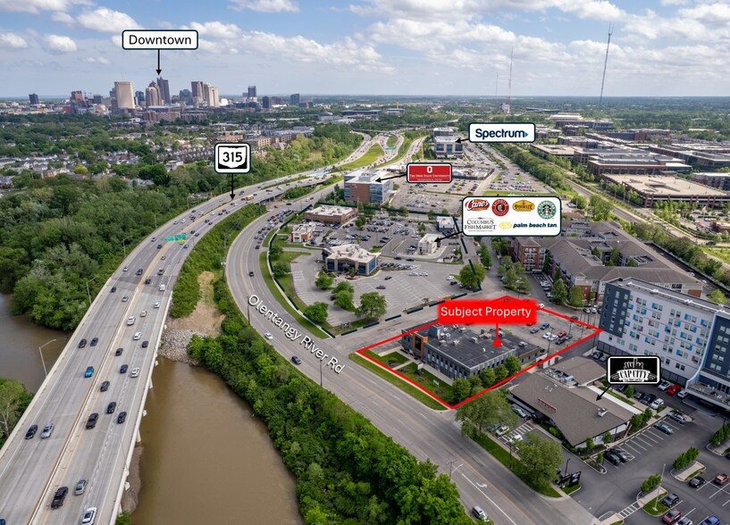 1275 Olentangy River Rd, Columbus, OH à vendre - Photo du bâtiment - Image 1 de 15