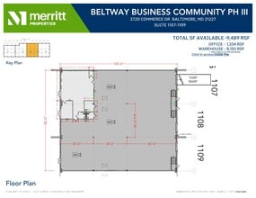 3700 Commerce Dr, Baltimore, MD for lease Floor Plan- Image 1 of 1