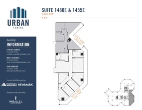 222 W Las Colinas Blvd, Irving, TX à louer Plan d’étage- Image 2 de 2