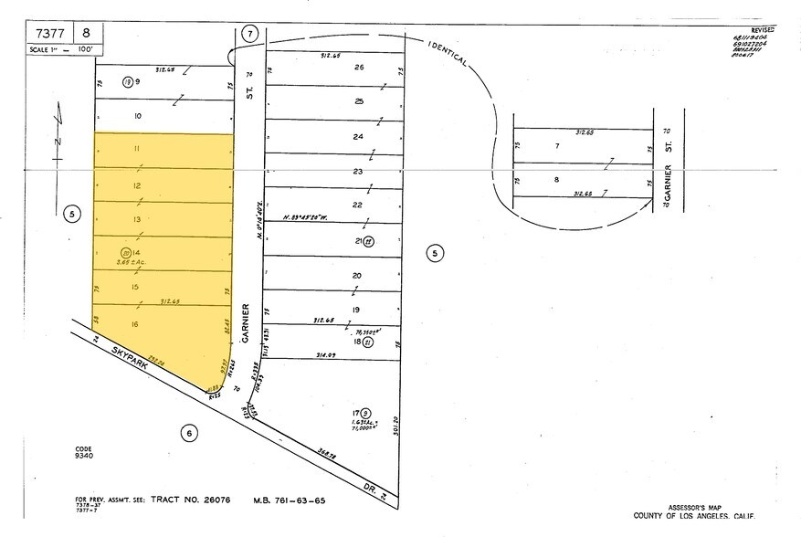 24215-24225 Garnier St, Torrance, CA à louer - Plan cadastral - Image 2 de 10
