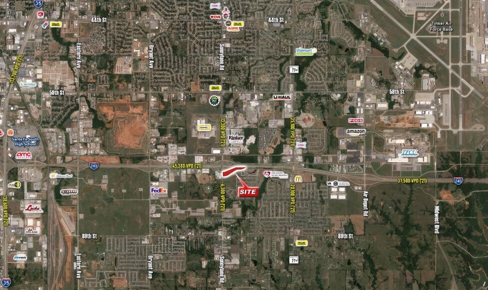 SEC Sunnylane Rd & I-240, Oklahoma City, OK for lease - Building Photo - Image 2 of 2