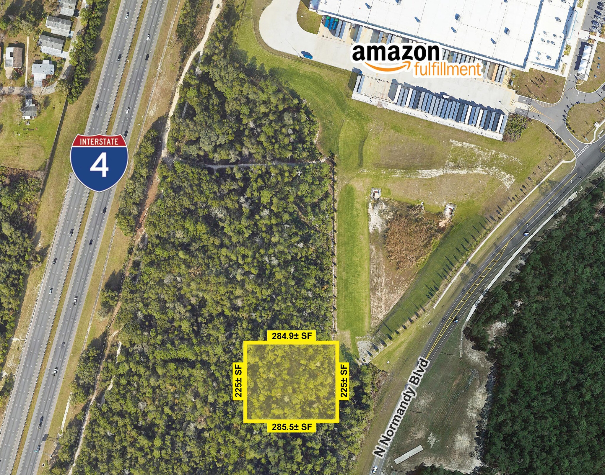 N Normandy Bvd & E Graves Ave, Deltona, FL à vendre Aérien- Image 1 de 3