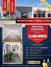 7311 NW 12th St, Miami, FL for lease Other- Image 1 of 30