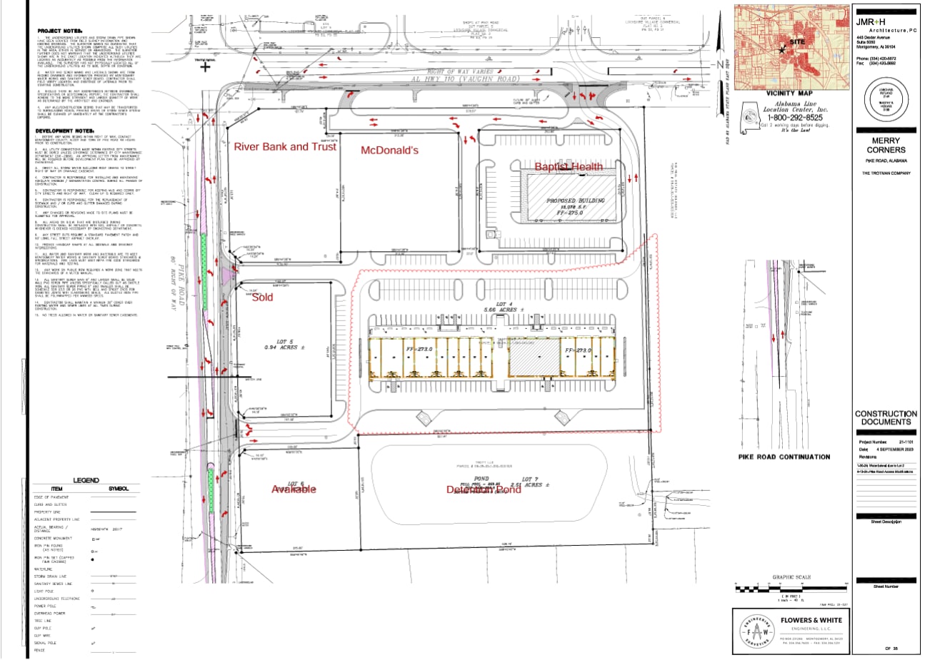 1577 Pike Rd, Pike Road, AL for lease Site Plan- Image 1 of 1