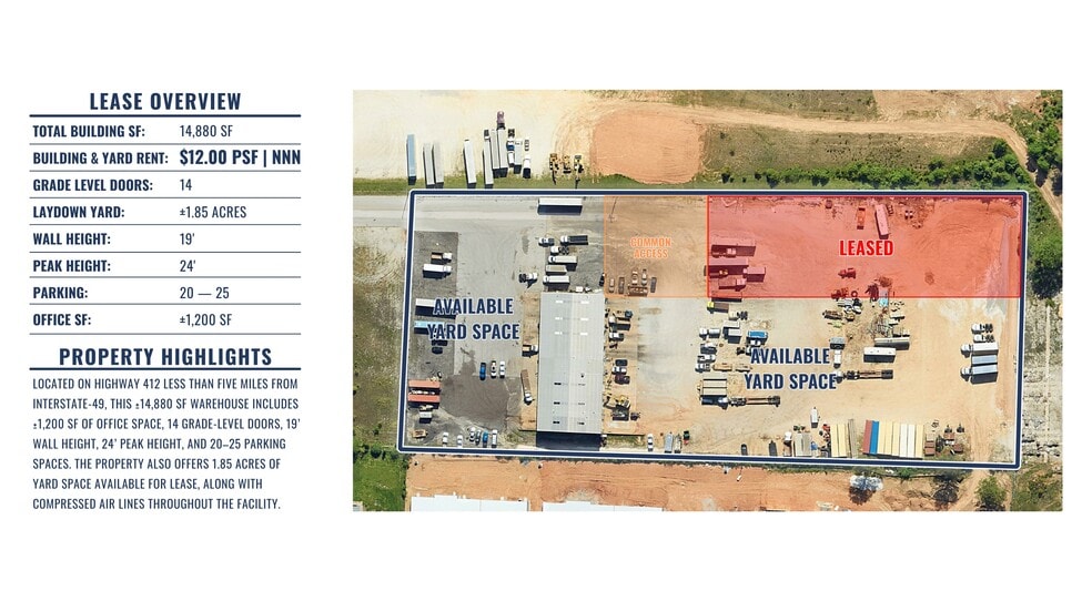 1457A E Robinson Ave, Springdale, AR for lease - Building Photo - Image 2 of 16