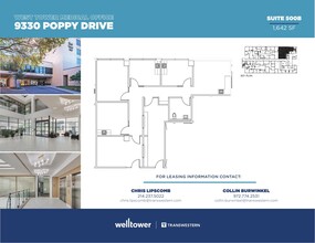 9330 Poppy Dr, Dallas, TX for lease Floor Plan- Image 1 of 1