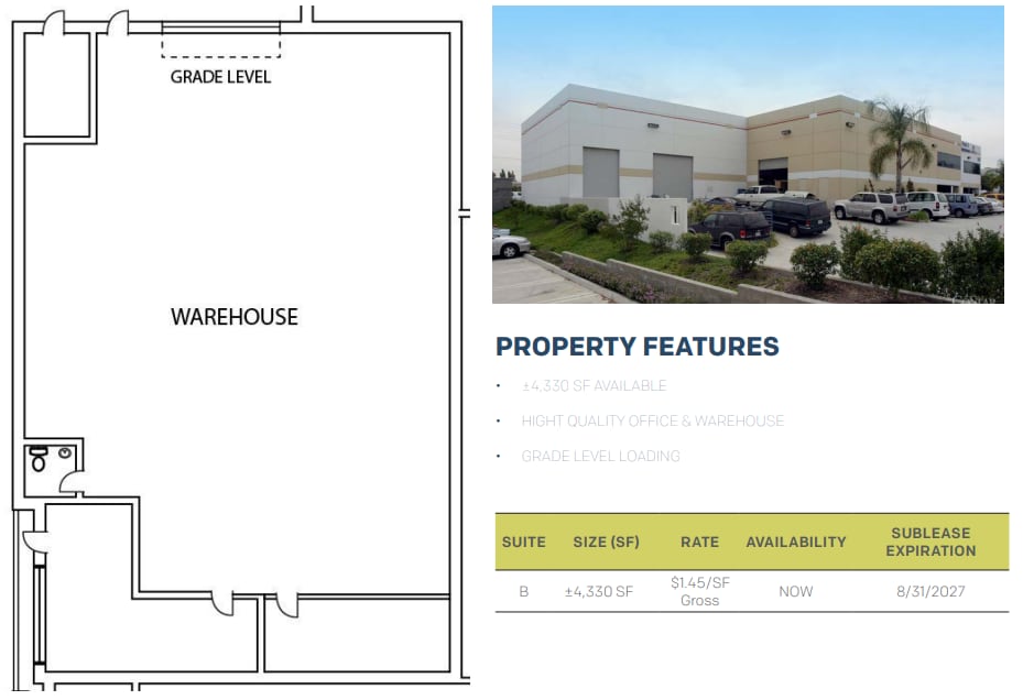 12255 Crosthwaite Cir, Poway, CA for lease Floor Plan- Image 1 of 1