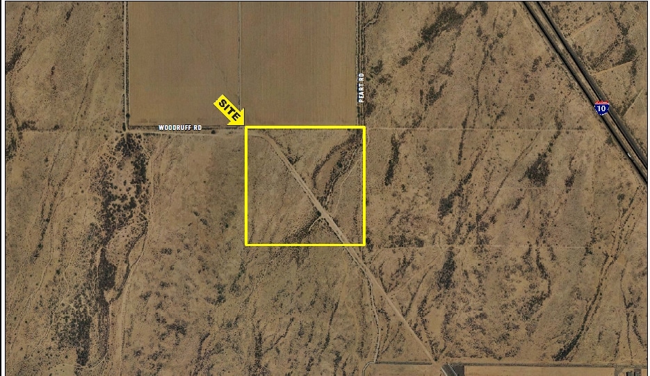 SWC Peart & Woodruff Rd, Casa Grande, AZ for sale - Aerial - Image 1 of 2