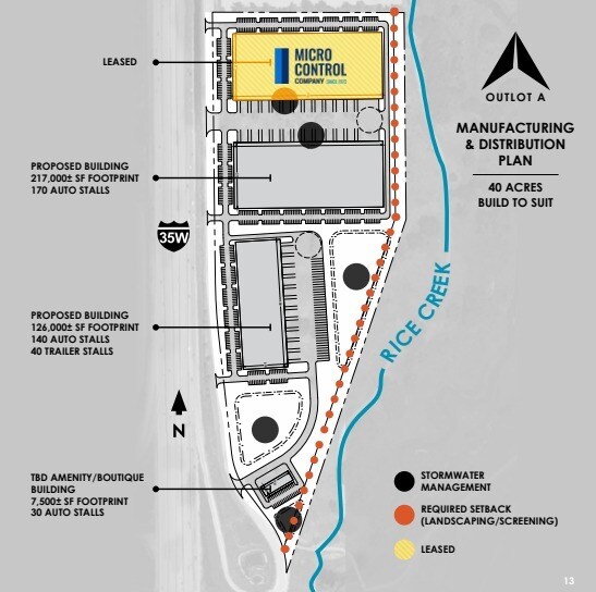 5400 Old Highway 8, Arden Hills, MN à louer - Plan de site - Image 3 de 3