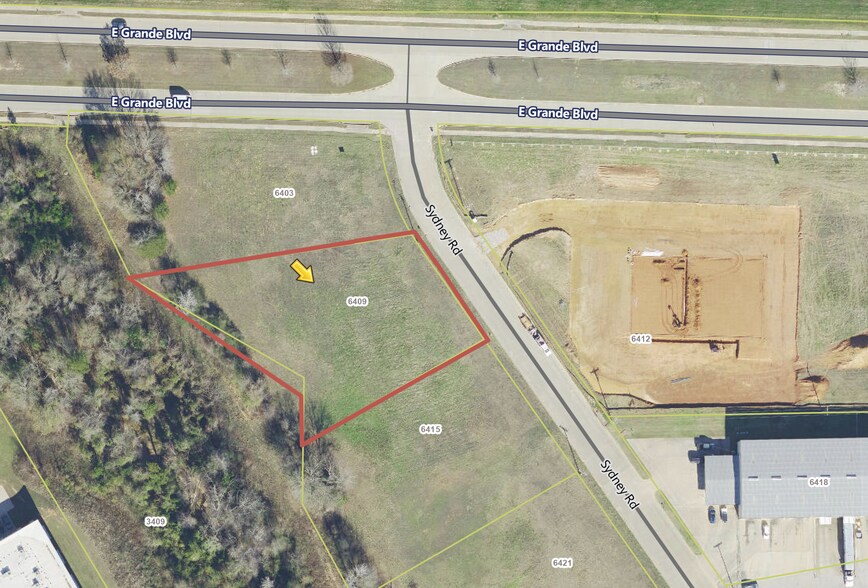 6409 Sydney Rd, Tyler, TX à vendre - Aérien - Image 2 de 3