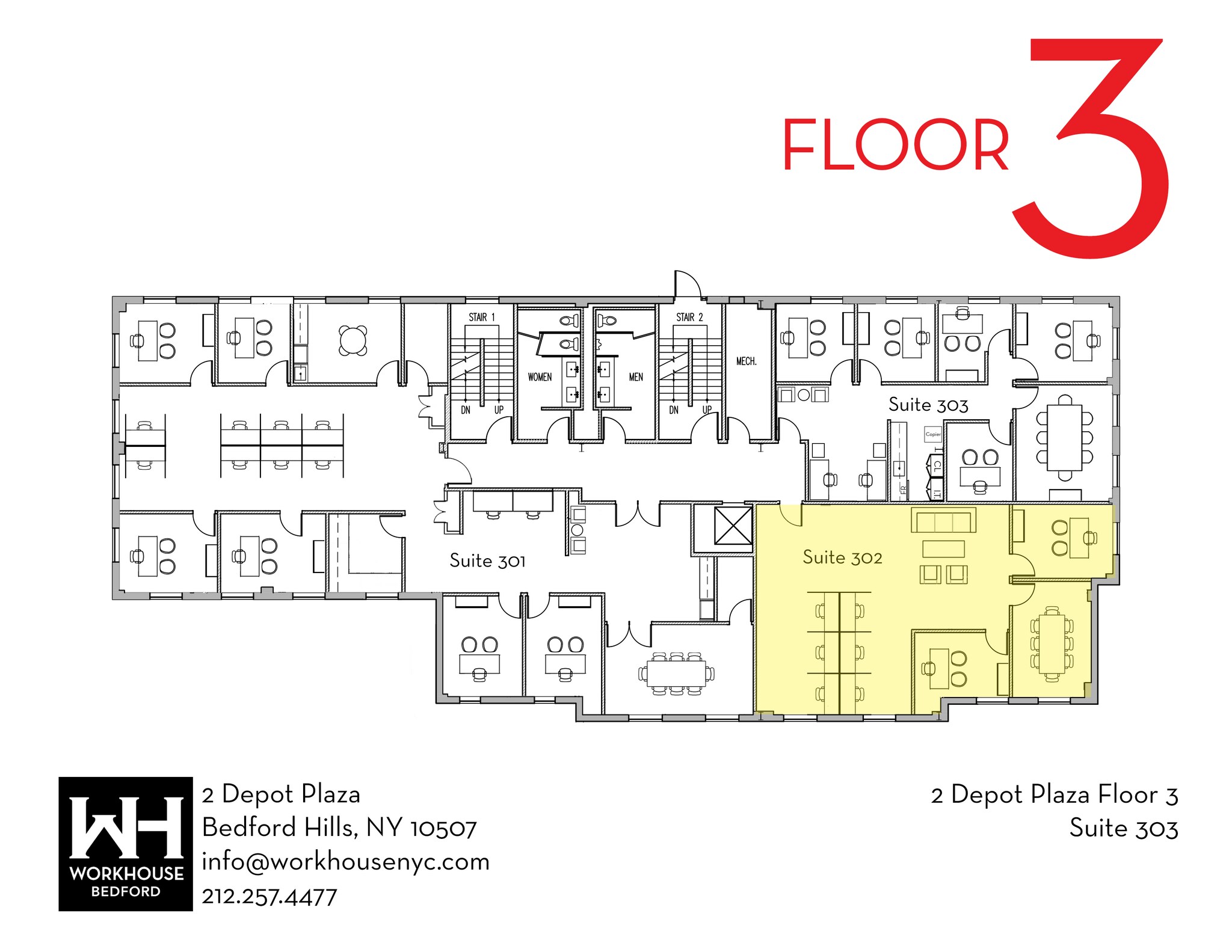 2 Depot Plz, Bedford Hills, NY for lease Interior Photo- Image 1 of 1