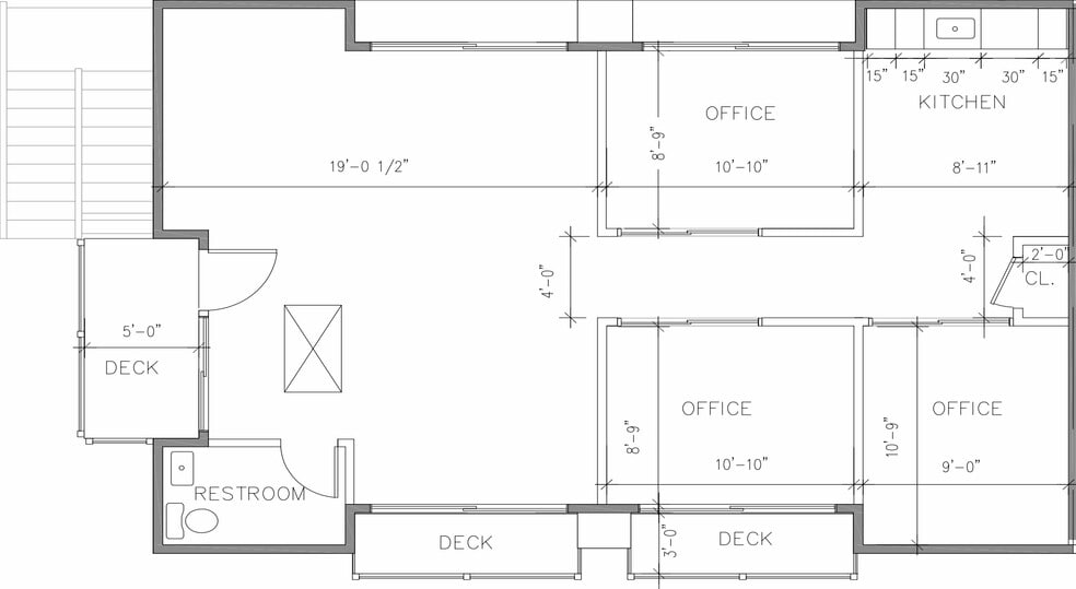 337 S Cedros Ave, Solana Beach, CA for lease - Floor Plan - Image 3 of 8