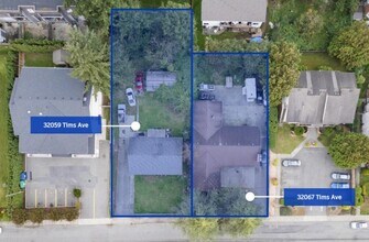 32059-32067 TIMS AVENUE, Abbotsford, BC - Aerial  map view