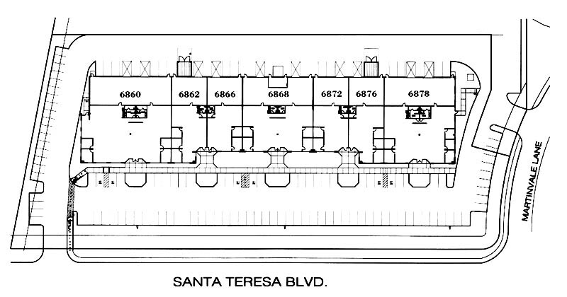 6860-6878 Santa Teresa Blvd, San Jose, CA à louer - Autre - Image 2 de 15
