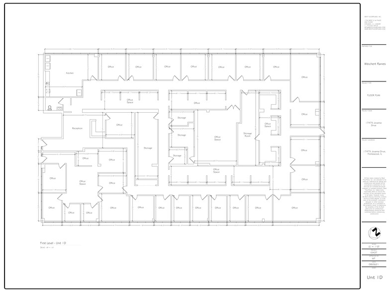 17475 Jovanna Dr, Homewood, IL à louer - Plan de site - Image 2 de 21