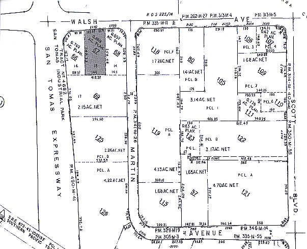 2250 Walsh Ave, Santa Clara, CA à louer - Plan cadastral - Image 2 de 6
